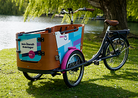 E Lastenrad SMILE24 quer klein