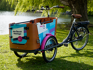 E Lastenrad SMILE24 quer klein