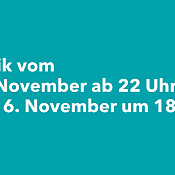 Streik vom 15. November, 22 Uhr, bis 16. November, 18 Uhr
