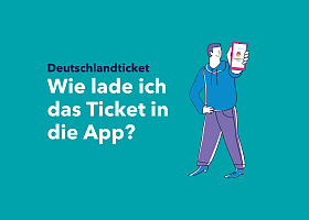 Wie lade ich mein Ticket in die NAH.SH-App?