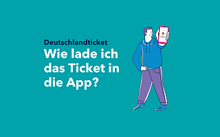 Wie lade ich mein Ticket in die NAH.SH-App?