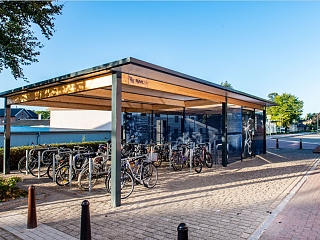 Bild einer Bike und Ride-Anlage