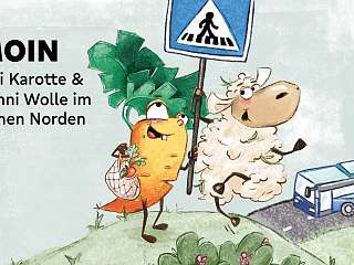 Kiki Karotte und Winni Wolle im hohen Norden