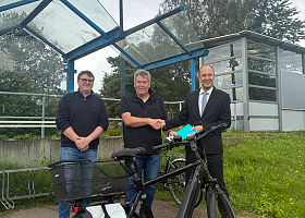 Förderbescheidübergabe in Aukrug