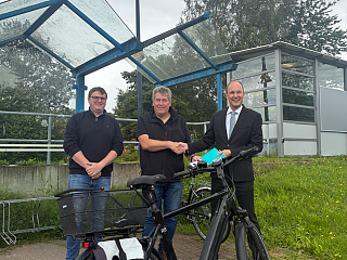 Förderbescheidübergabe in Aukrug