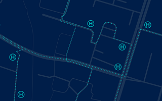Neue Fahrplanauskunft Screenshot der neuen Fahrplanauskunft