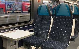 Sitzplätze im Zug