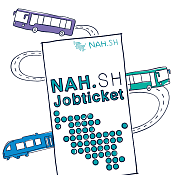 Das Jobticket von NAH.SH für Bahn und Bus