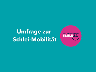 Webseite v6 Schriftzug: Umfrage zur Schlei-Mobilität