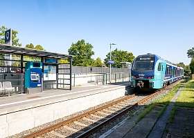 Akkuzug in Oppendorf