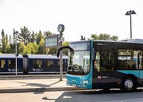 Bus im NAH.SH-Design