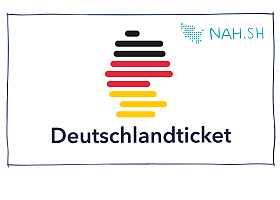 Abbildung des Deutschlandtickets