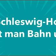 In Schleswig-Holstein fährt man Bahn und Bus.