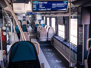 Innenansicht Akkuzug