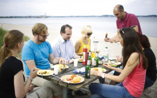 Das ist Strandgrillen in Norden 1