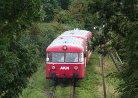 Bild von Zug der AKN