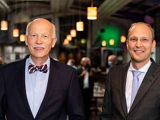 Bild von Bernhard Wewers und Dr. Arne Beck