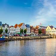 Der Hafen von Husum