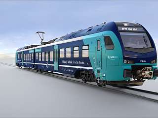 Bild eines Akku-Triebzuges