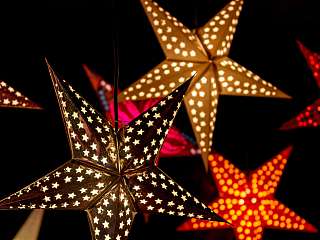 Weihnachtliche Dekoration Bild mit weihnachtlicher Dekoration