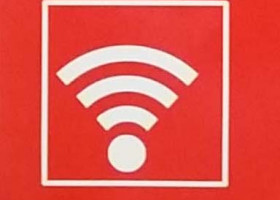 Wlan Icon der Deutschen Bahn