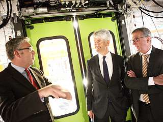 nordbahn-Züge im Bau