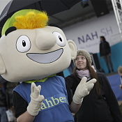 Nahbert vor NAH.SH Bühne