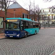 Außenansicht Schnellbus-Brunsbuettel