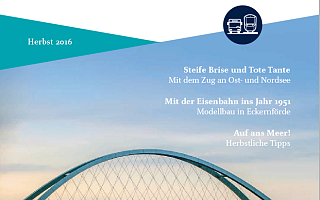 los! Titelblatt mit Blick auf eine Brücke 