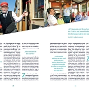 oben im Bild: alte Straßenbahn drunter Artikel zur Straßenban